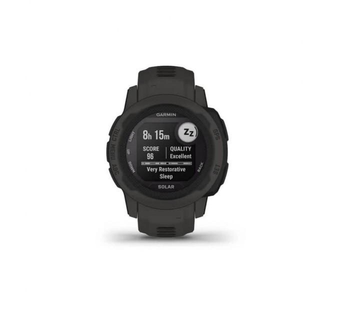 Смарт-годинник Garmin Instinct 2S, Solar, Graphite, GPS (010-02564-00)