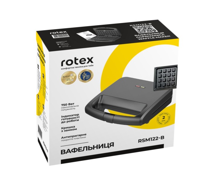 Вафельниця Rotex RSM122-B