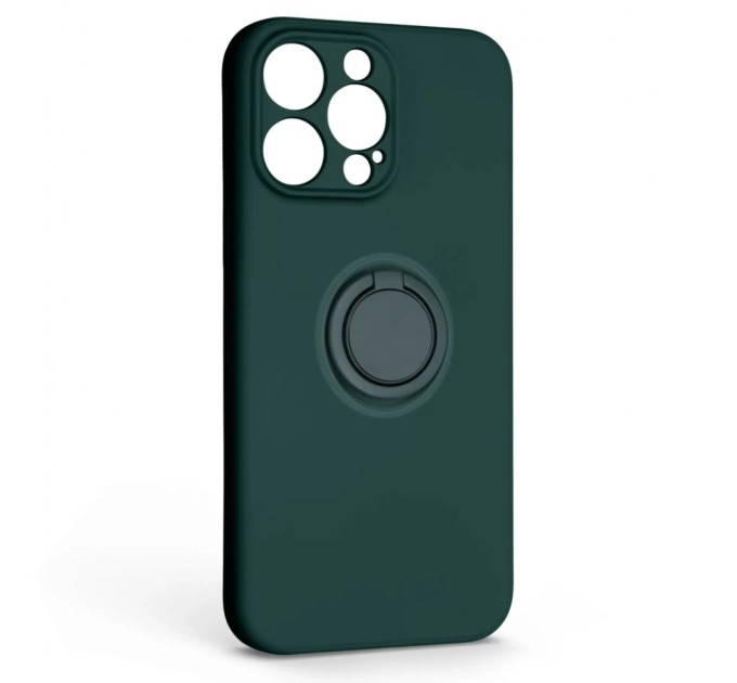 Чохол до мобільного телефона Armorstandart Icon Ring Apple iPhone 14 Pro Max Dark Green (ARM68724)