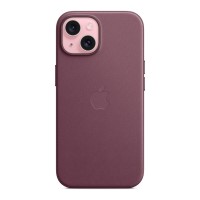 Чохол до мобільного телефона Apple iPhone 15 FineWoven Case with MagSafe Mulberry (MT3E3ZM/A)