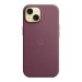 Чохол до мобільного телефона Apple iPhone 15 FineWoven Case with MagSafe Mulberry (MT3E3ZM/A)