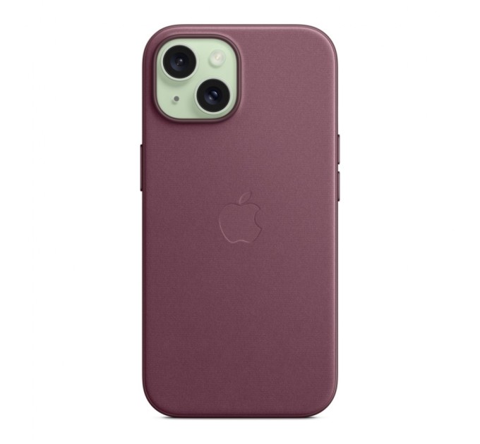 Чохол до мобільного телефона Apple iPhone 15 FineWoven Case with MagSafe Mulberry (MT3E3ZM/A)