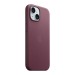 Чохол до мобільного телефона Apple iPhone 15 FineWoven Case with MagSafe Mulberry (MT3E3ZM/A)