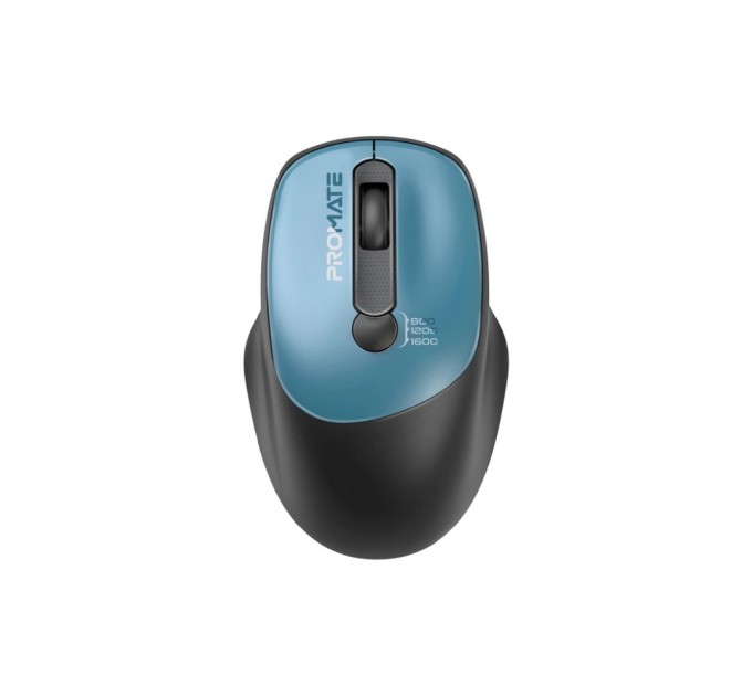 Мишка Promate UniGlide Wireless Blue (uniglide.blue)