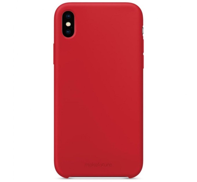 Чехол для моб. телефона MakeFuture Silicone Case Apple iPhone XS Max Red (MCS-AIXSMRD)