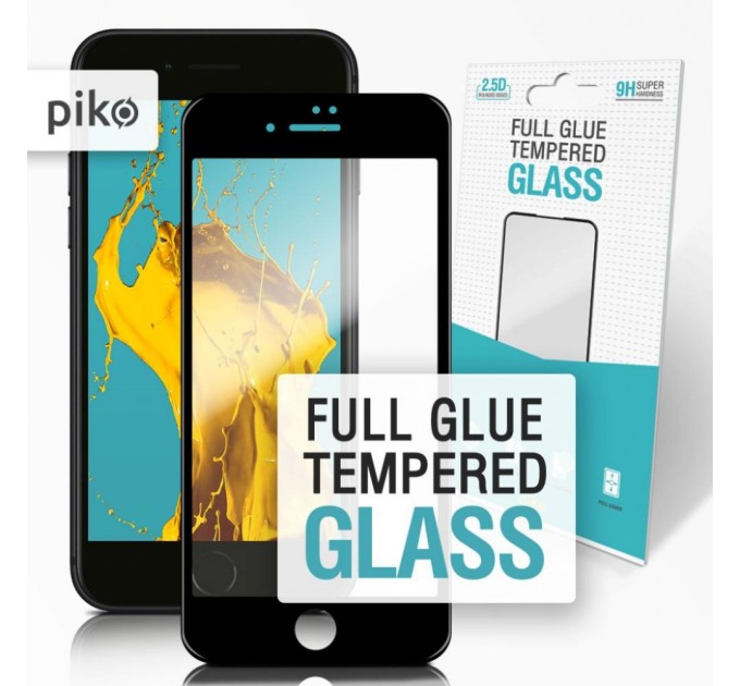 Скло захисне Piko Full Glue Apple Iphone 8+ (1283126492990)