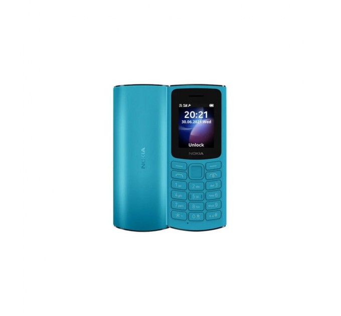 Мобільний телефон Nokia 105 SS 2023 Cyan