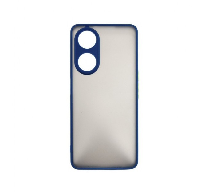 Чохол до мобільного телефона Dengos Kit for OPPO A98 5G case + glass (Blue) (DG-KM-39)