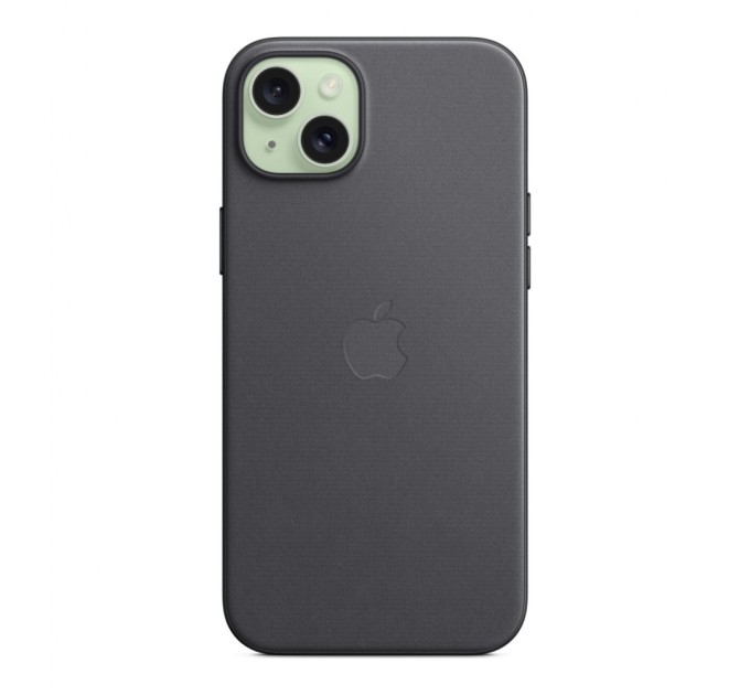 Чехол для мобильного телефона Apple iPhone 15 Plus FineWoven Case with MagSafe Black (MT423ZM/A)