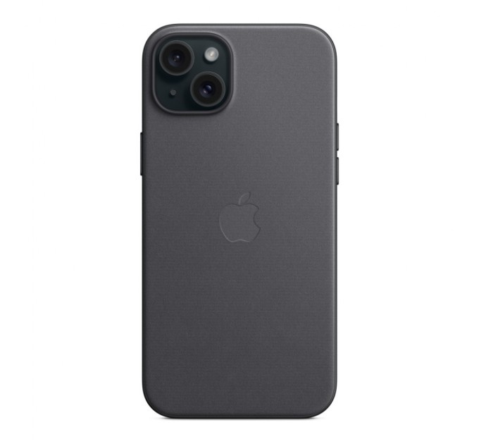 Чехол для мобильного телефона Apple iPhone 15 Plus FineWoven Case with MagSafe Black (MT423ZM/A)