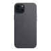 Чохол до мобільного телефона Apple iPhone 15 Plus FineWoven Case with MagSafe Black (MT423ZM/A)