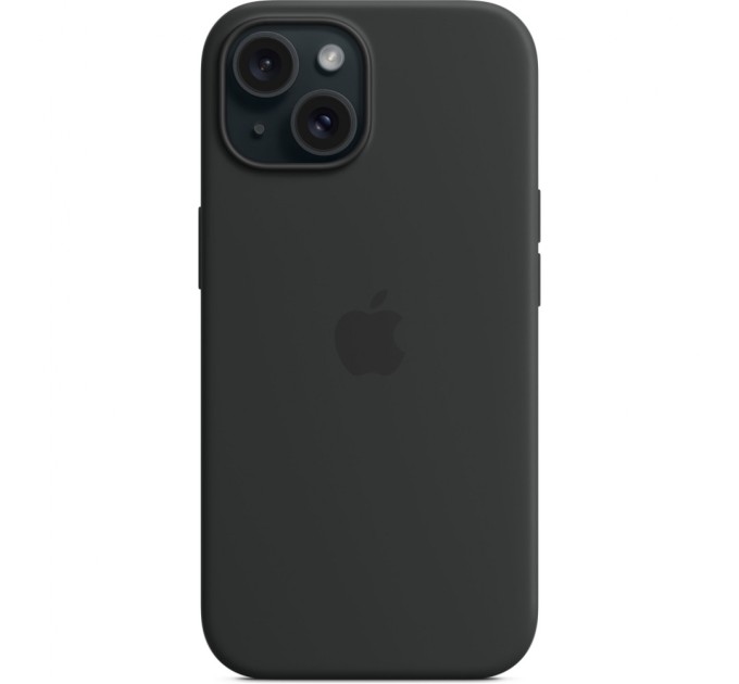 Чохол до мобільного телефона Apple iPhone 15 Silicone Case with MagSafe - Black,Model A3123 (MXPD3ZM/A)