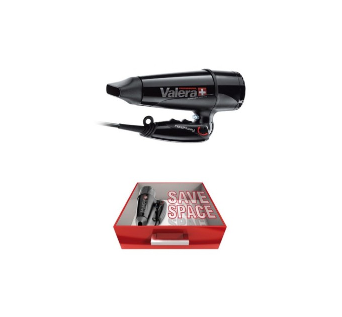 Фен Valera Swiss Light 5400 Fold-Away Ionic Tourmaline Black (SL5400T)