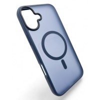 Чохол до мобільного телефона BeCover Metal Buttons Case (MagSafe) для Apple iPhone 16 Plus Blue (712094)