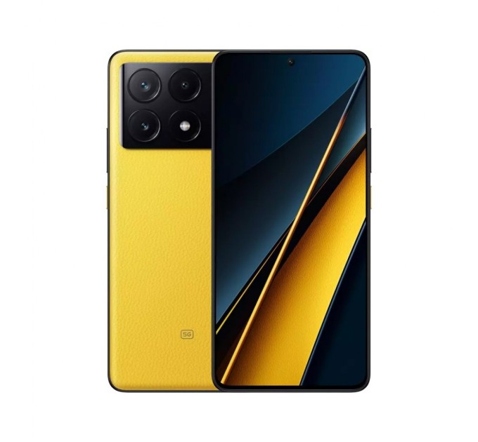 Мобільний телефон Xiaomi Poco X6 Pro 5G 12/512GB Yellow (1020842)