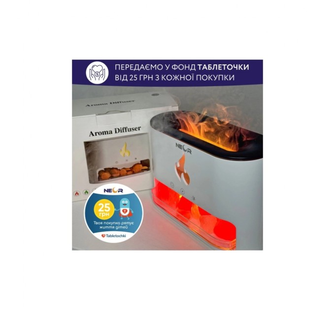 Зволожувач повітря Neor FLAME AROMA 25ML10 WT