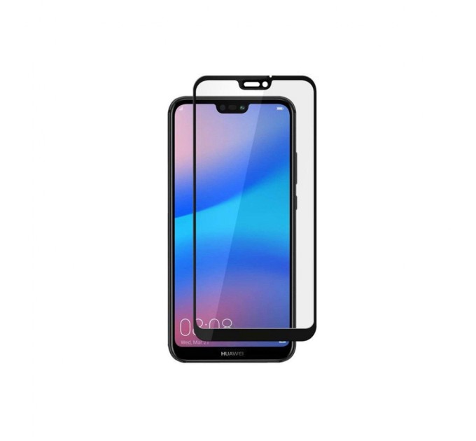 Стекло защитное PowerPlant Full screen Huawei P20 Lite Black (GL604968)