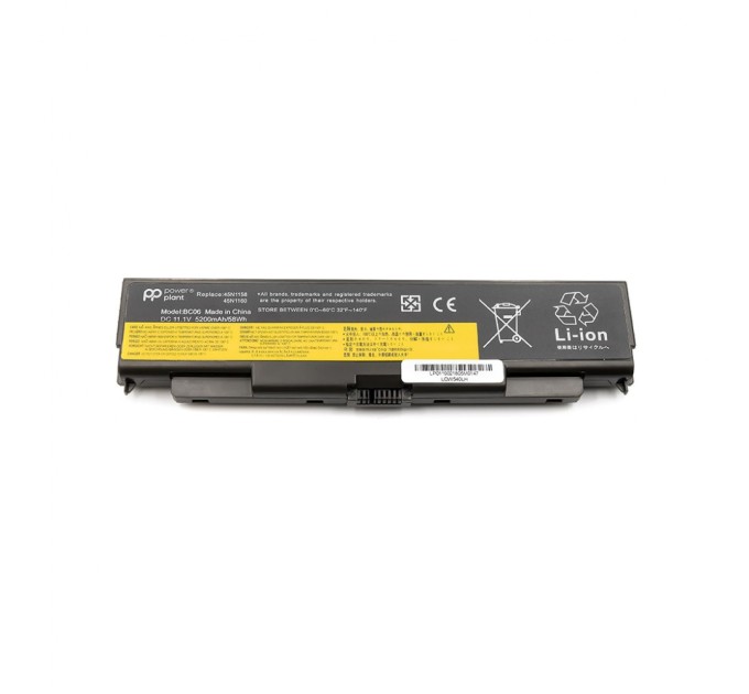 Акумулятор до ноутбука LENOVO ThinkPad T440p (45N1144, LOW540LH) 11.1V 5200mAh PowerPlant (NB480395)