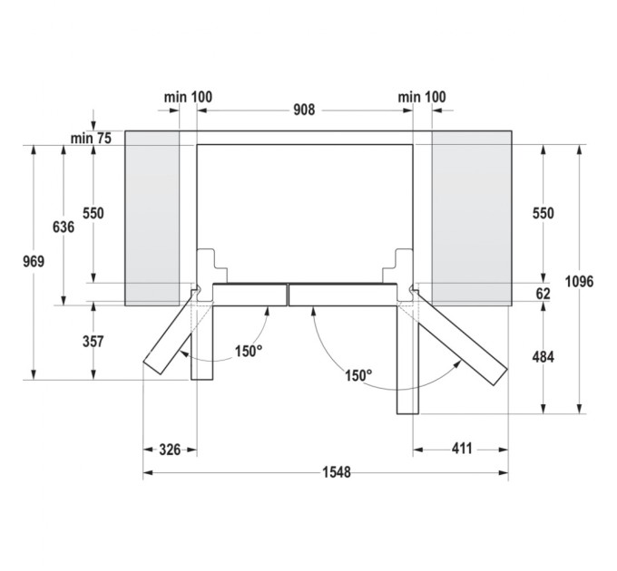 Холодильник Gorenje NRS918FMX