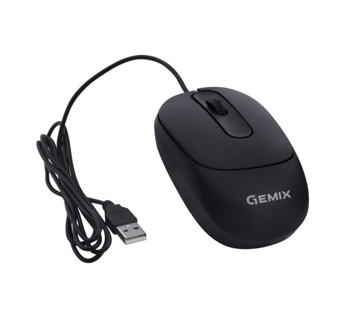 Мышка Gemix GM145 USB Black (GM145Bk)