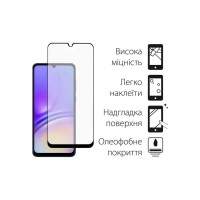 Чохол до мобільного телефона Dengos Kit for Samsung Galaxy A05 (A055) case + glass (Black) (DG-KM-07)