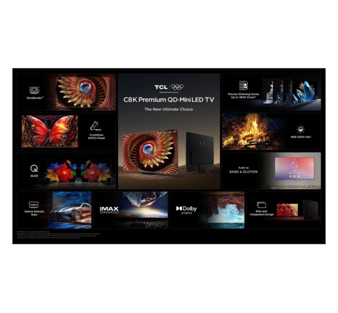 Телевізор TCL 75C8K