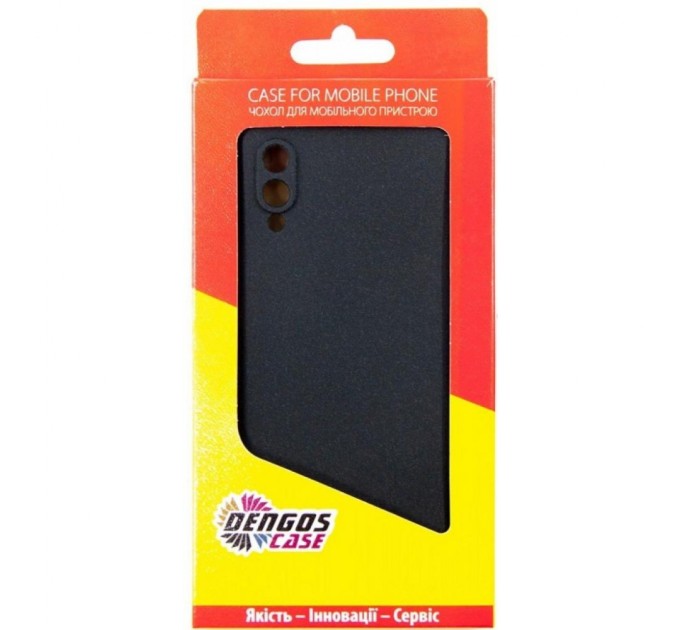 Чохол до мобільного телефона Dengos Carbon Samsung Galaxy A02, black (DG-TPU-CRBN-113)