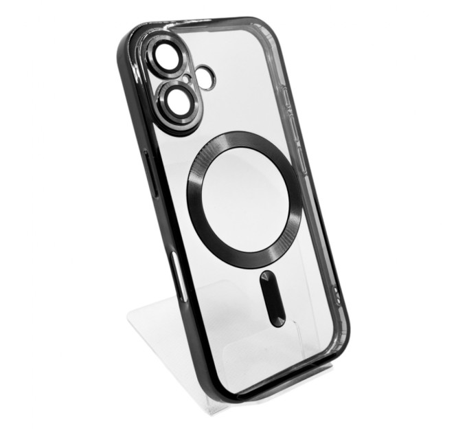 Чохол до мобільного телефона BeCover TPU Chrome Case (MagSafe) для Apple iPhone 16 Plus Black (712075)