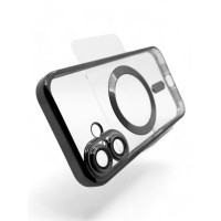 Чохол до мобільного телефона BeCover TPU Chrome Case (MagSafe) для Apple iPhone 16 Plus Black (712075)