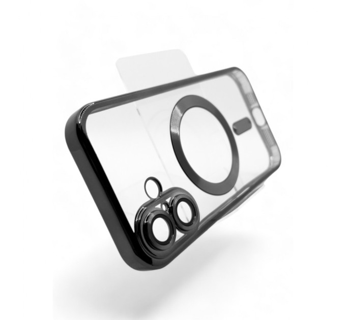 Чохол до мобільного телефона BeCover TPU Chrome Case (MagSafe) для Apple iPhone 16 Plus Black (712075)