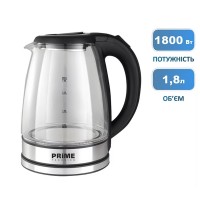 Електрочайник PRIME Technics PKG 1808 B