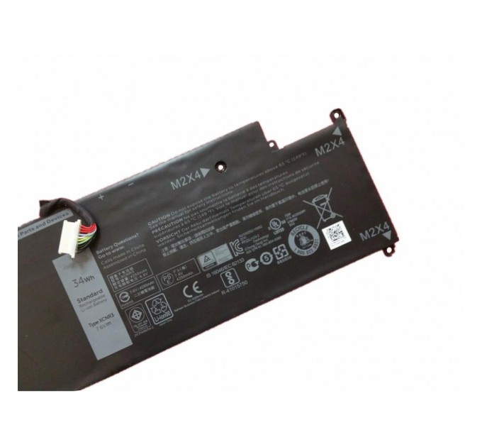 Аккумулятор для ноутбука Dell LatitudeE7370XCNR3, 34Wh (4250mAh), 4cell, 7.6V, Li-ion (A47550)