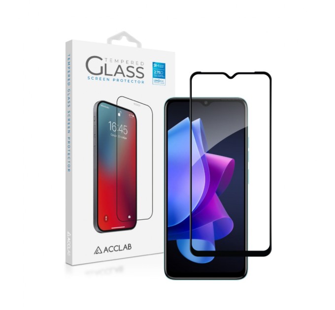 Стекло защитное ACCLAB Full Glue Tecno Spark Go 2023 (1283126564819)