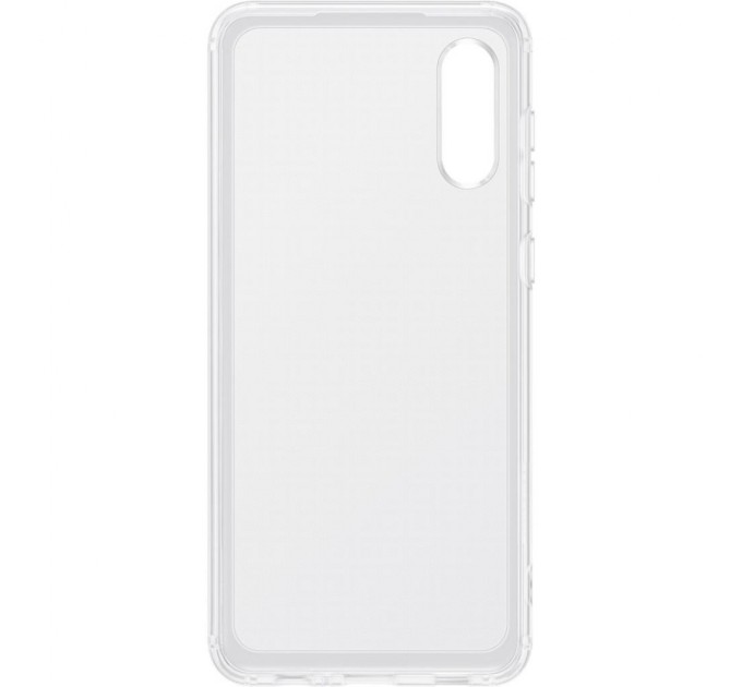 Чохол до мобільного телефона Samsung Soft Clear Cover Galaxy A02 (A022) Transparent (EF-QA022TTEGRU)