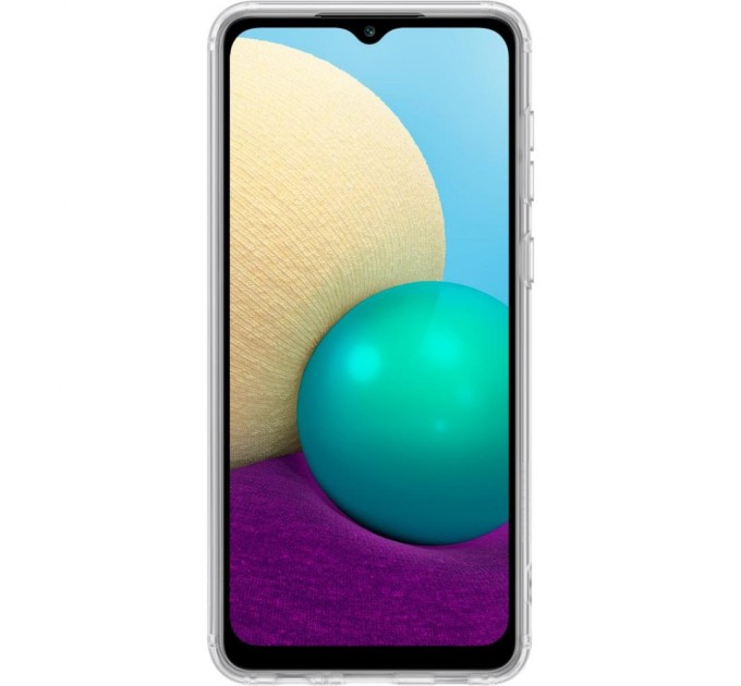 Чохол до мобільного телефона Samsung Soft Clear Cover Galaxy A02 (A022) Transparent (EF-QA022TTEGRU)