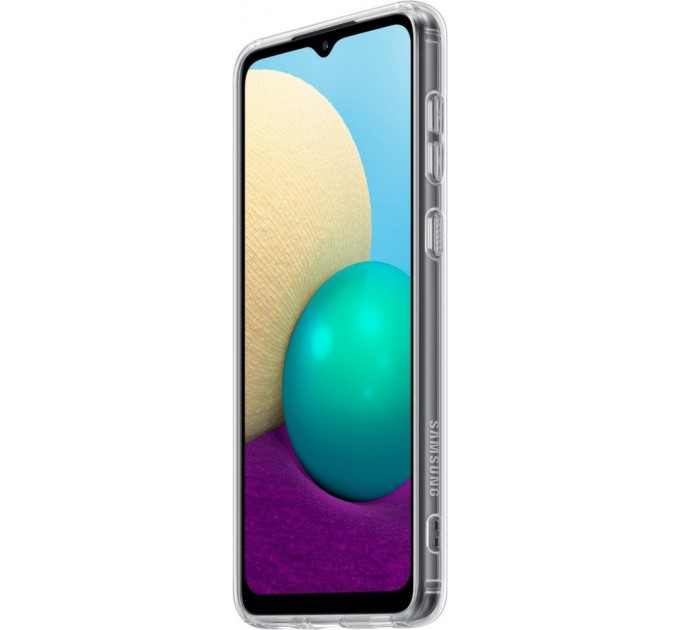 Чохол до мобільного телефона Samsung Soft Clear Cover Galaxy A02 (A022) Transparent (EF-QA022TTEGRU)