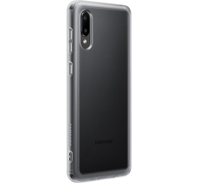 Чохол до мобільного телефона Samsung Soft Clear Cover Galaxy A02 (A022) Transparent (EF-QA022TTEGRU)