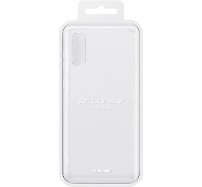 Чохол до мобільного телефона Samsung Soft Clear Cover Galaxy A02 (A022) Transparent (EF-QA022TTEGRU)