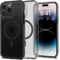 Чохол до моб. телефона Spigen iPhone 14 Pro Ultra Hybrid MagFit Frost Black (ACS05586)