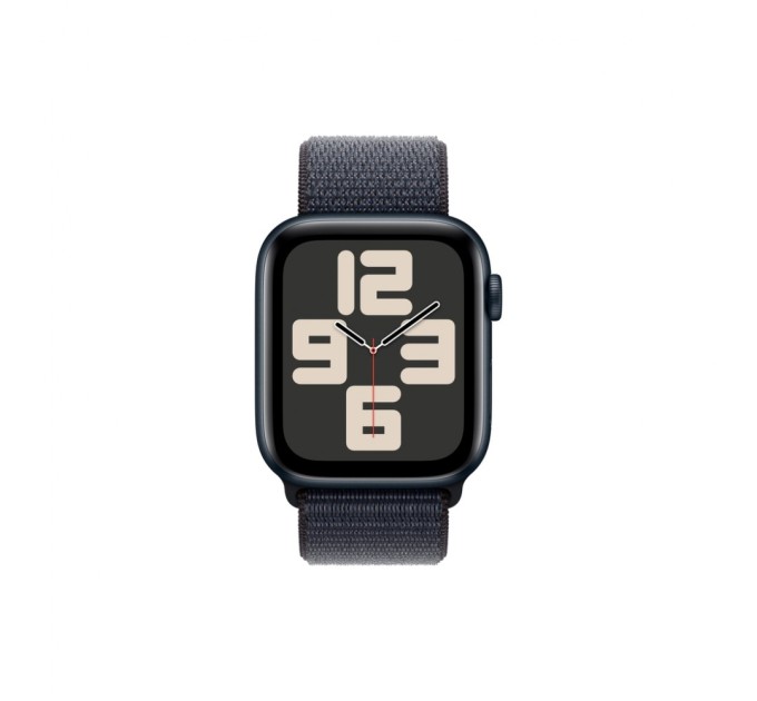 Смарт-годинник Apple Watch SE 2024 GPS 44mm Midnight Aluminium Case with Ink Sport Loop (MXEP3QH/A)