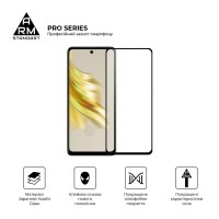 Скло захисне Armorstandart Pro Tecno Spark 20 Pro (KJ6) Black (ARM74387)