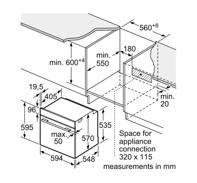 Духова шафа Bosch HJG852YB0T