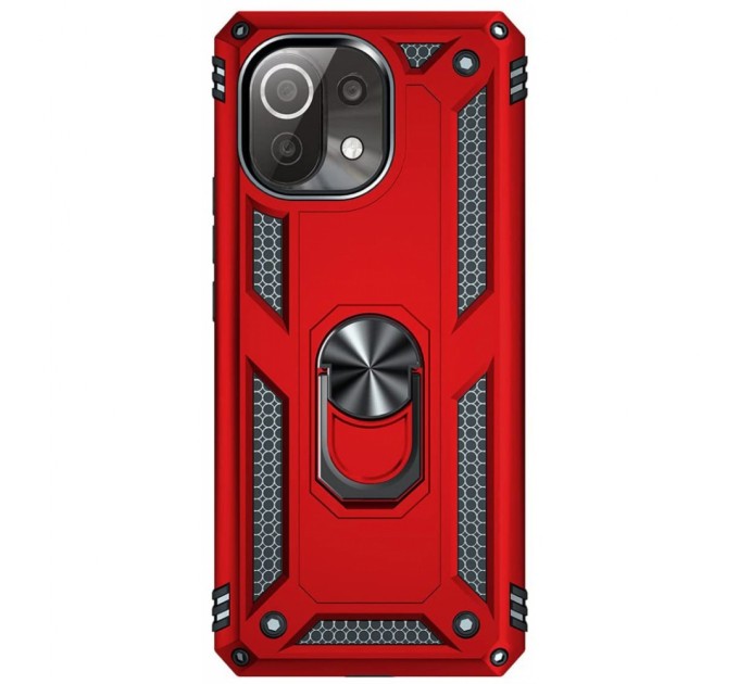 Чохол до мобільного телефона BeCover Military Xiaomi Mi 11 Lite / Mi 11 Lite 5G Red (706644)