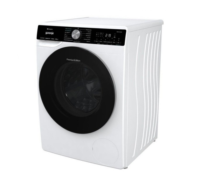 Пральна машина Gorenje фронтальна, 10,5кг, 1400, A+++, 60см, дисплей, інвертор, пара, Wi-F (WNS1X4ARTWIFI)