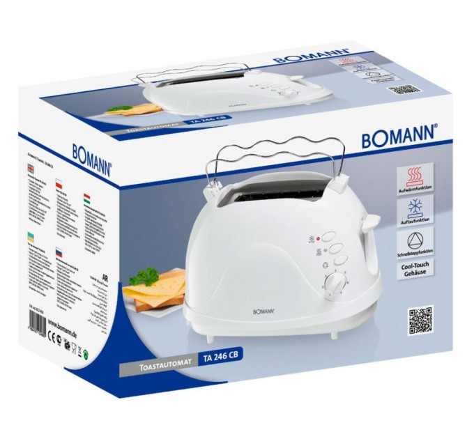 Тостер Bomann TA 246 CB white