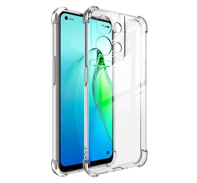 Чохол до мобільного телефона BeCover Anti-Shock Oppo Reno8 Clear (709343)