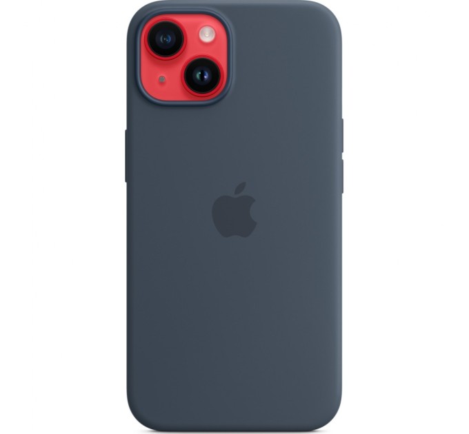 Чохол до мобільного телефона Apple iPhone 14 Plus Silicone Case with MagSafe - Storm Blue,Model A2911 (MPT53ZE/A)