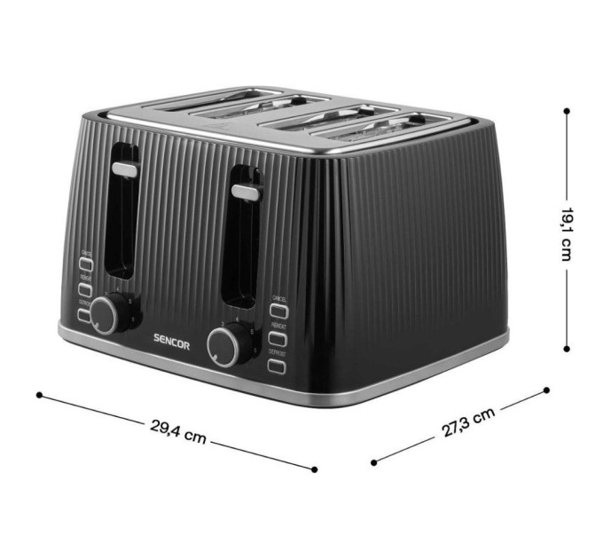 Тостер Sencor STS7541BK