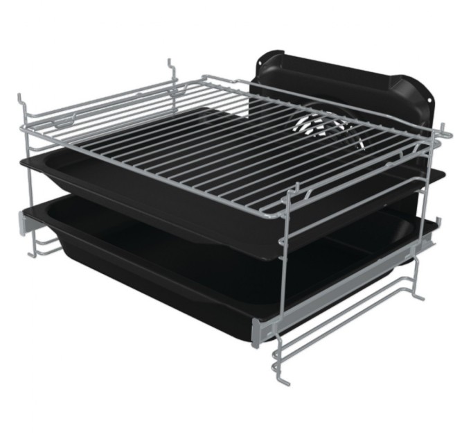 Плита Gorenje GEC5C41SG електрична склокерамічна, 70л, 50x60см, дисплей, прог (GEC5C41SG)