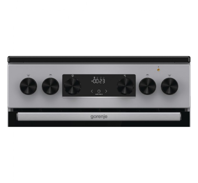 Плита Gorenje GEC5C41SG електрична склокерамічна, 70л, 50x60см, дисплей, прог (GEC5C41SG)